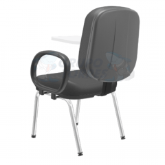 Cadeira Diretor Fixa Torres Premium - Com Prancheta