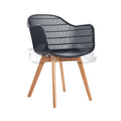 Cadeira Torres Agnes Com Braço - Kit Com 4